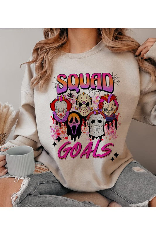 SQUAD GOALS Halloween Sweatshirt