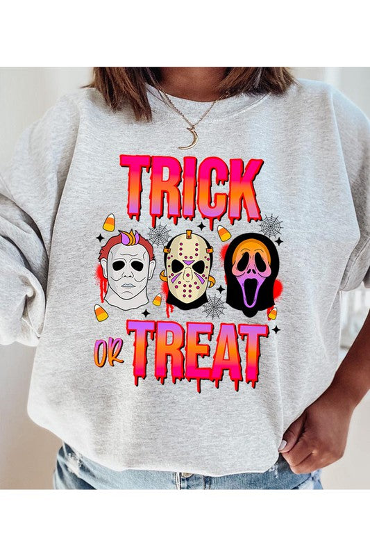 Trick or Treat Halloween Sweatshirt