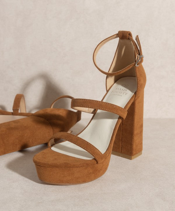 Suede Platform Heels