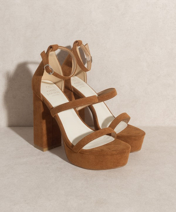 Suede Platform Heels