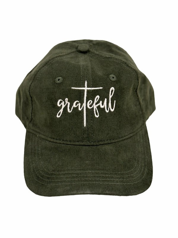 Grateful Corduroy Dad Cap Baseball Cap