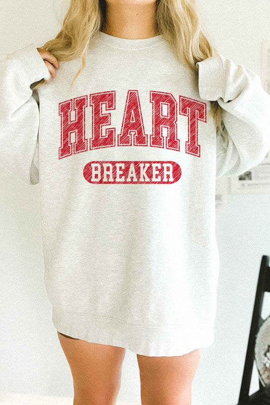 HEART BREAKER VALENTINES OVERSIZED SWEATSHIRT