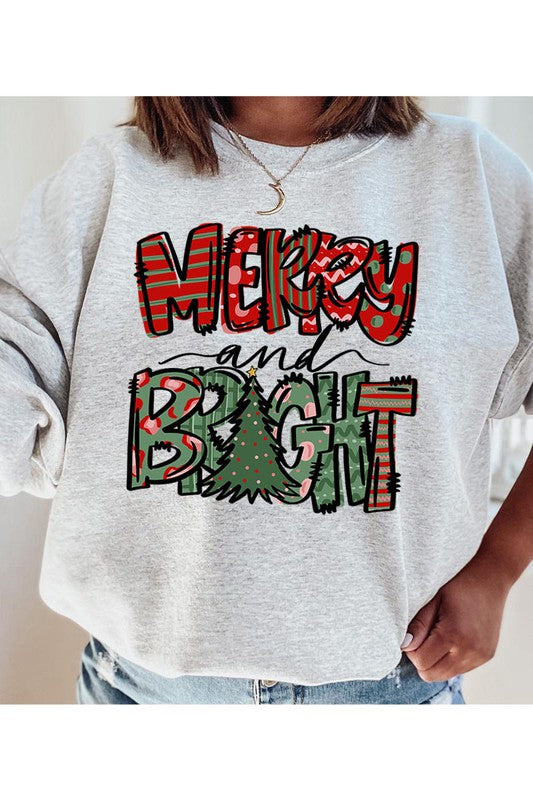 Christmas Merry and Bright Pullover