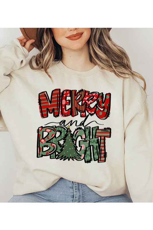 Christmas Merry and Bright Pullover