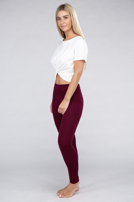 Active Leggings Featuring Concealed Pockets